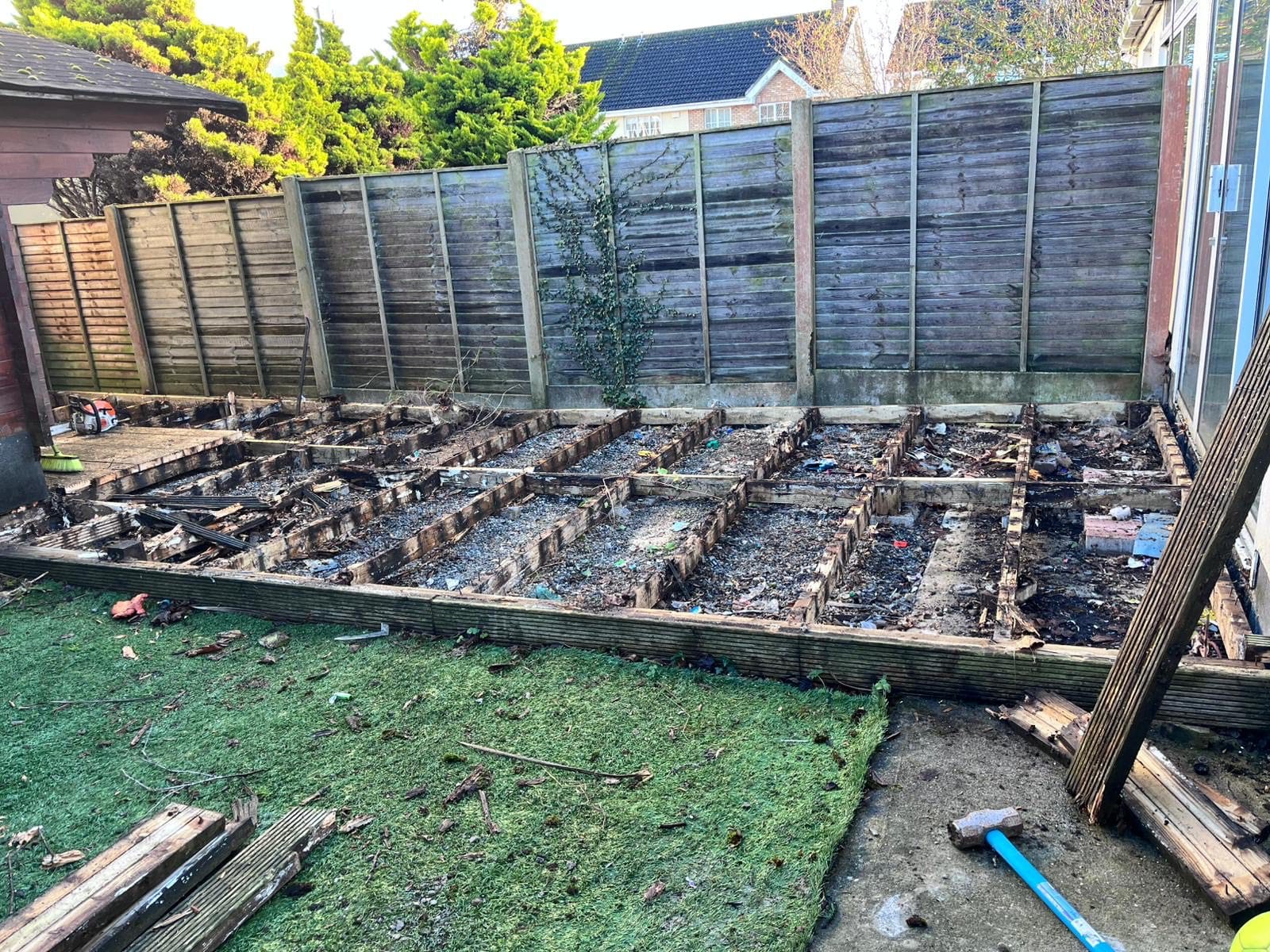Garden Before Clearance Dublin