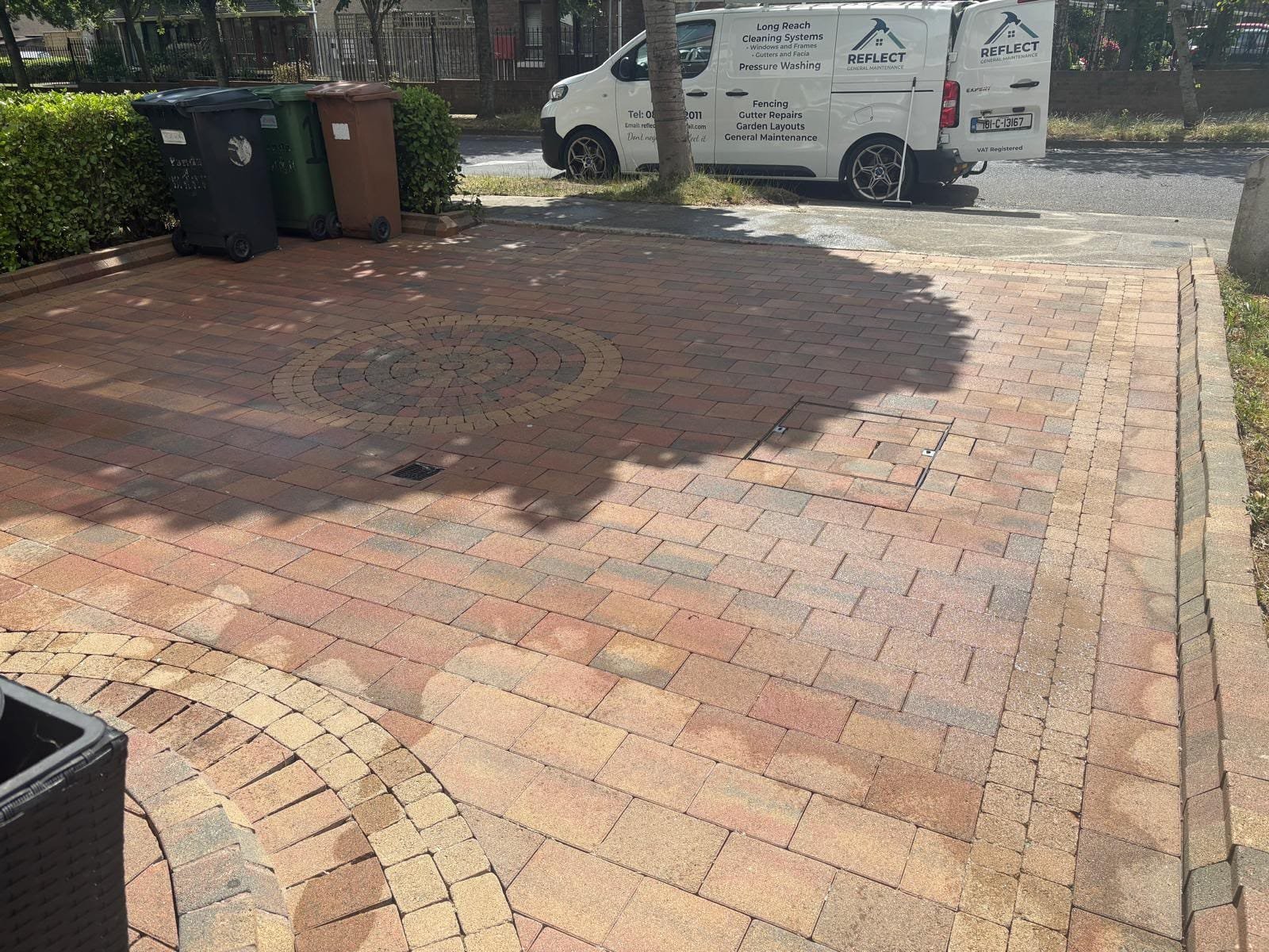 Driveway cleaning in Artane Dublin — Reflect General Maintenance