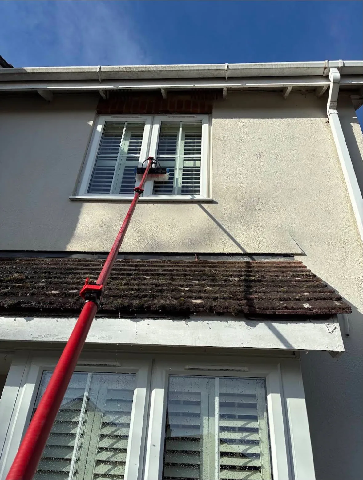 Window frames and sills cleaned in Dublin by Reflect